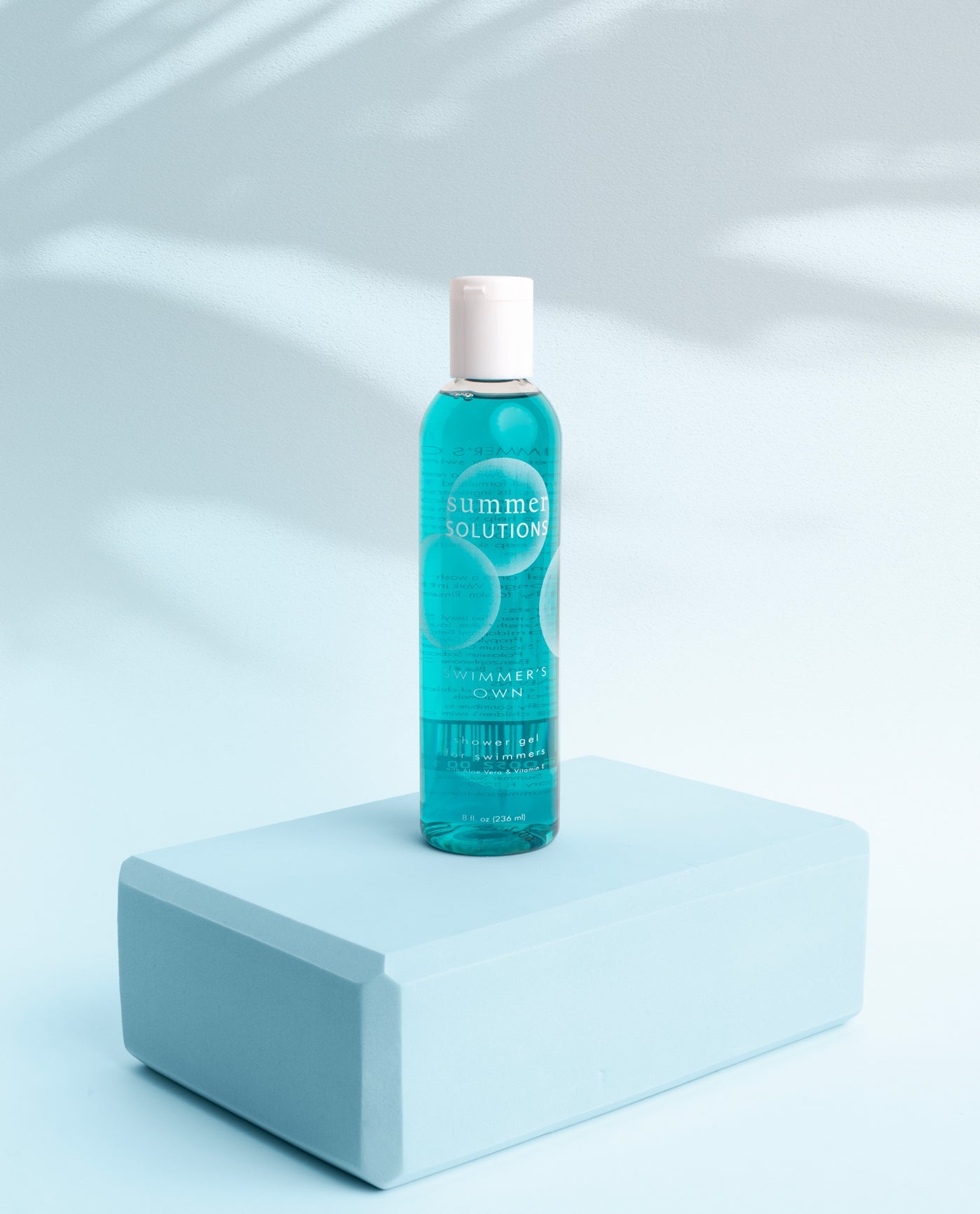 FRONT VIEW OF SUMMER SOLUTIONS SWIMMERS OWN 8OZ SHOWER GEL | ACCESSORIES