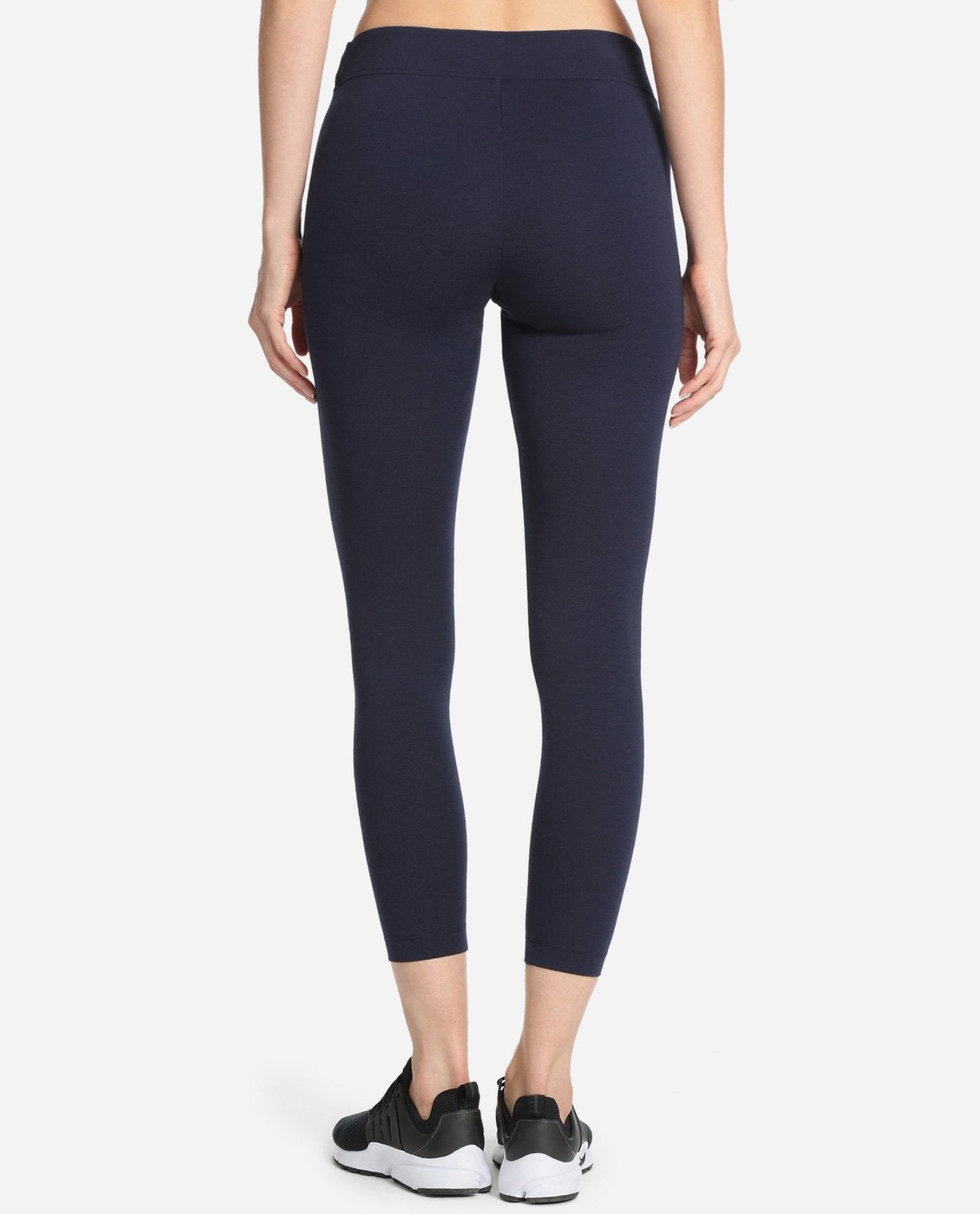 BACK OF DANSKIN MID-RISE ANKLE LEGGING | DSK MIDNIGHT NAVY