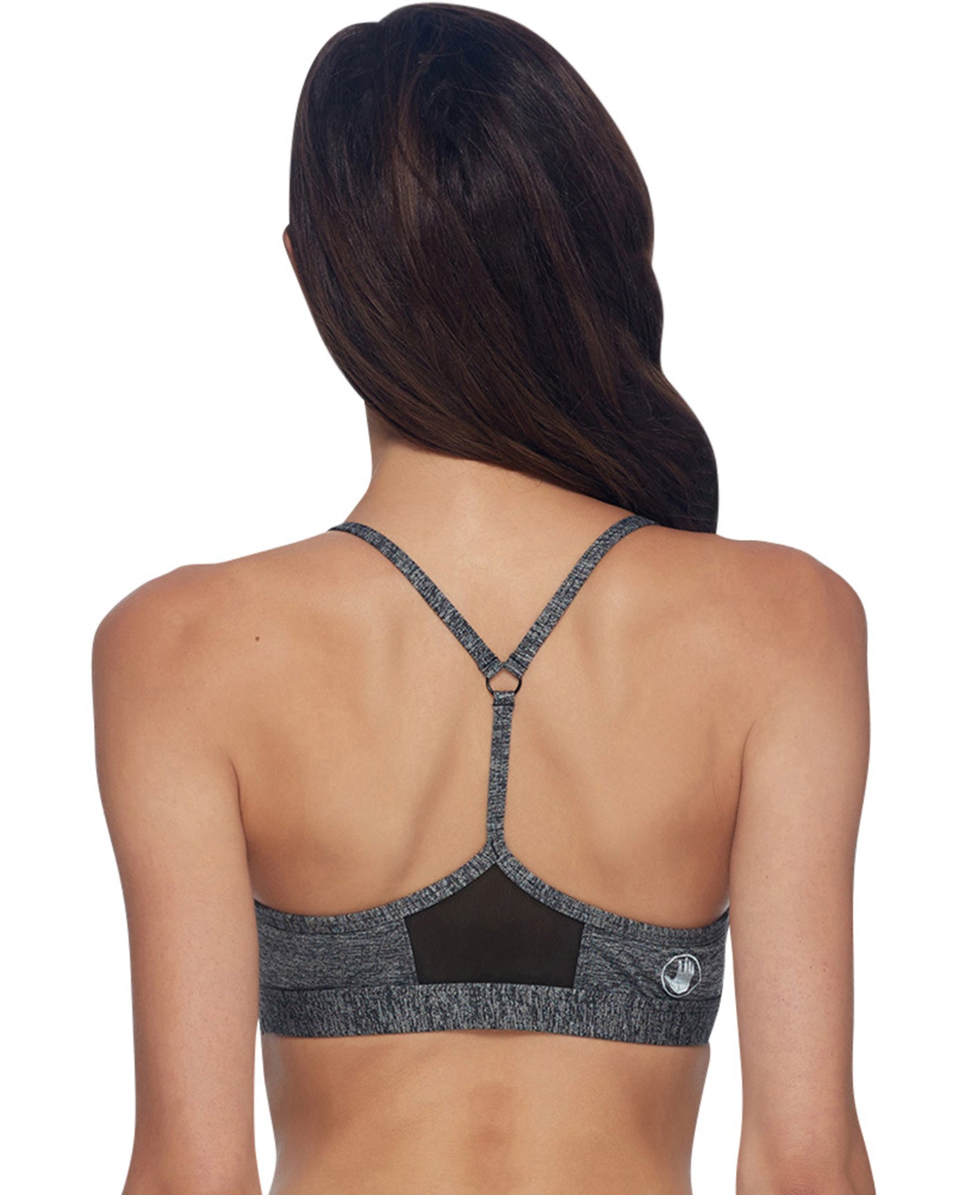 BACK OF BODY GLOVE SPORT AXIS LIGHT IMPACT SPORTS BRA | BGS GREY