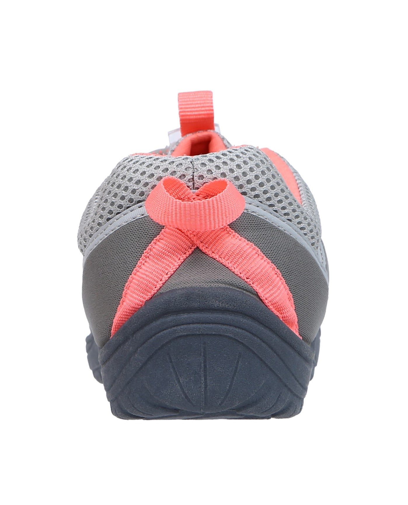 BACK OF NORTHSIDE BRILLE 3.0 WOMEN'S WATER SHOES | GRAY AND PEACH