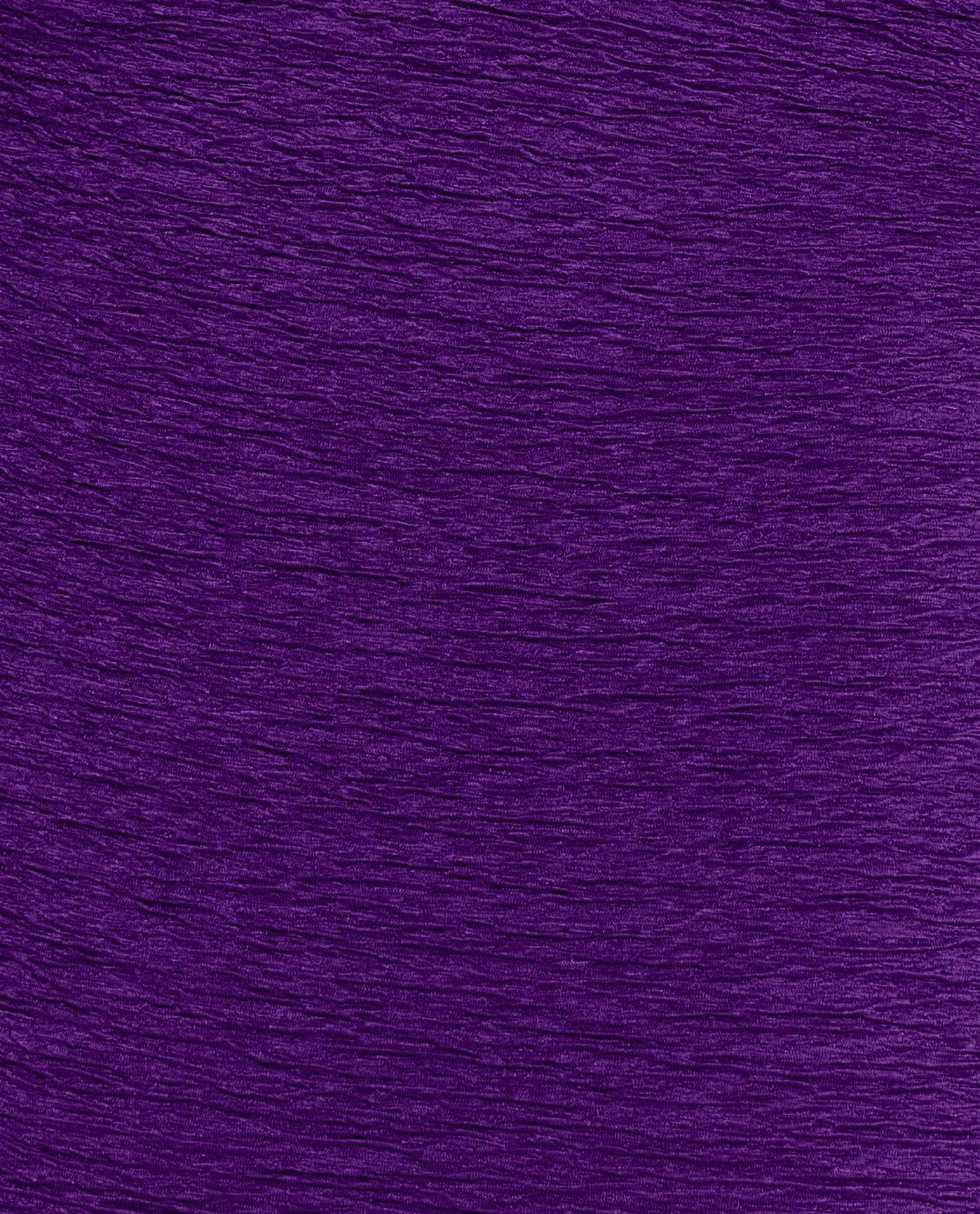 FABRIC DETAIL VIEW OF CHLORINE RESISTANT KRINKLE TEXTURED SOLID TWIST FRONT ONE PIECE | KRINKLE ACAI PURPLE
