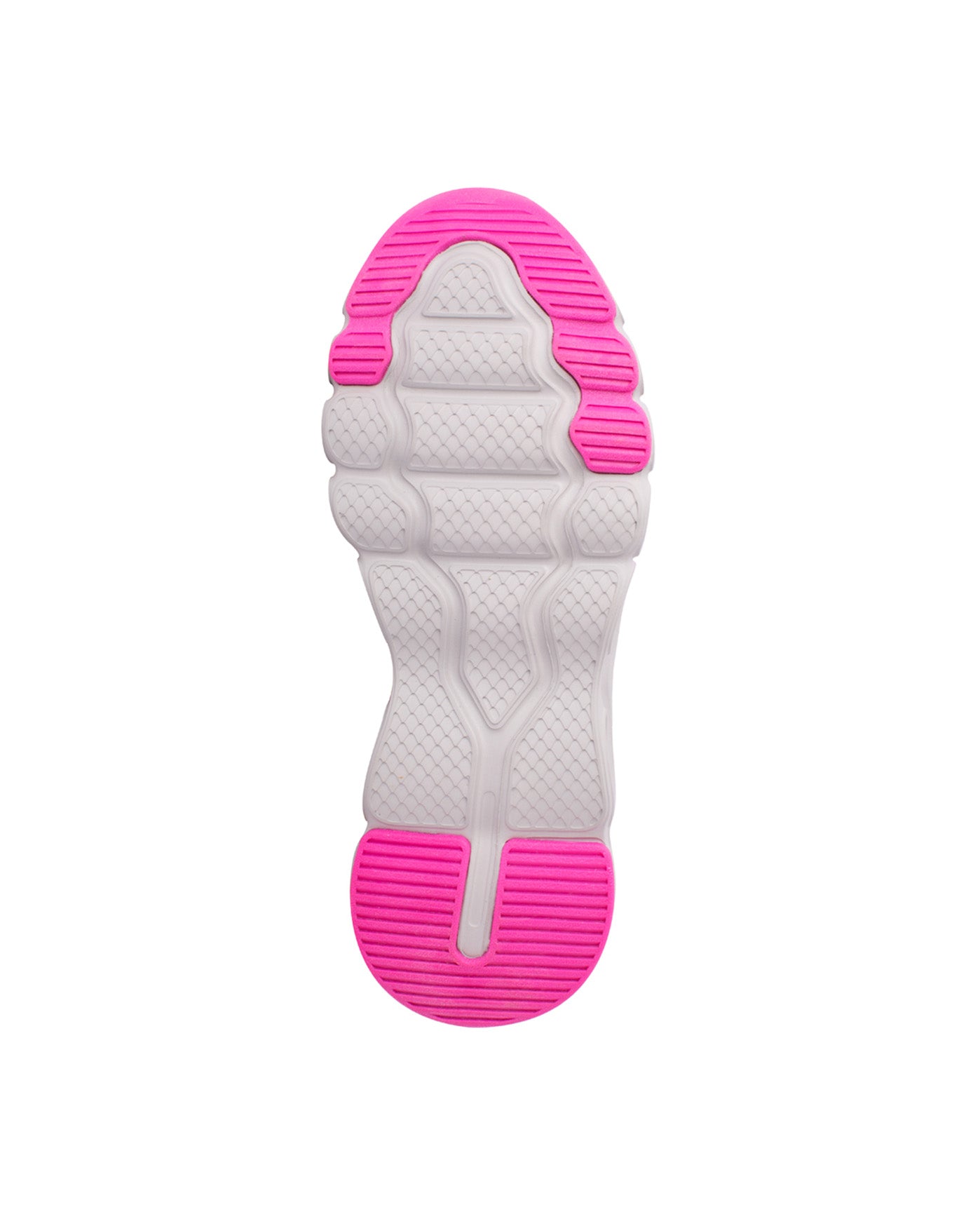 BOTTOM VIEW OF CHLORINE RESISTANT AQUAMORE COLOR BLOCK AQUACISER WOMEN'S WATER SHOE | 105 AQM PINK