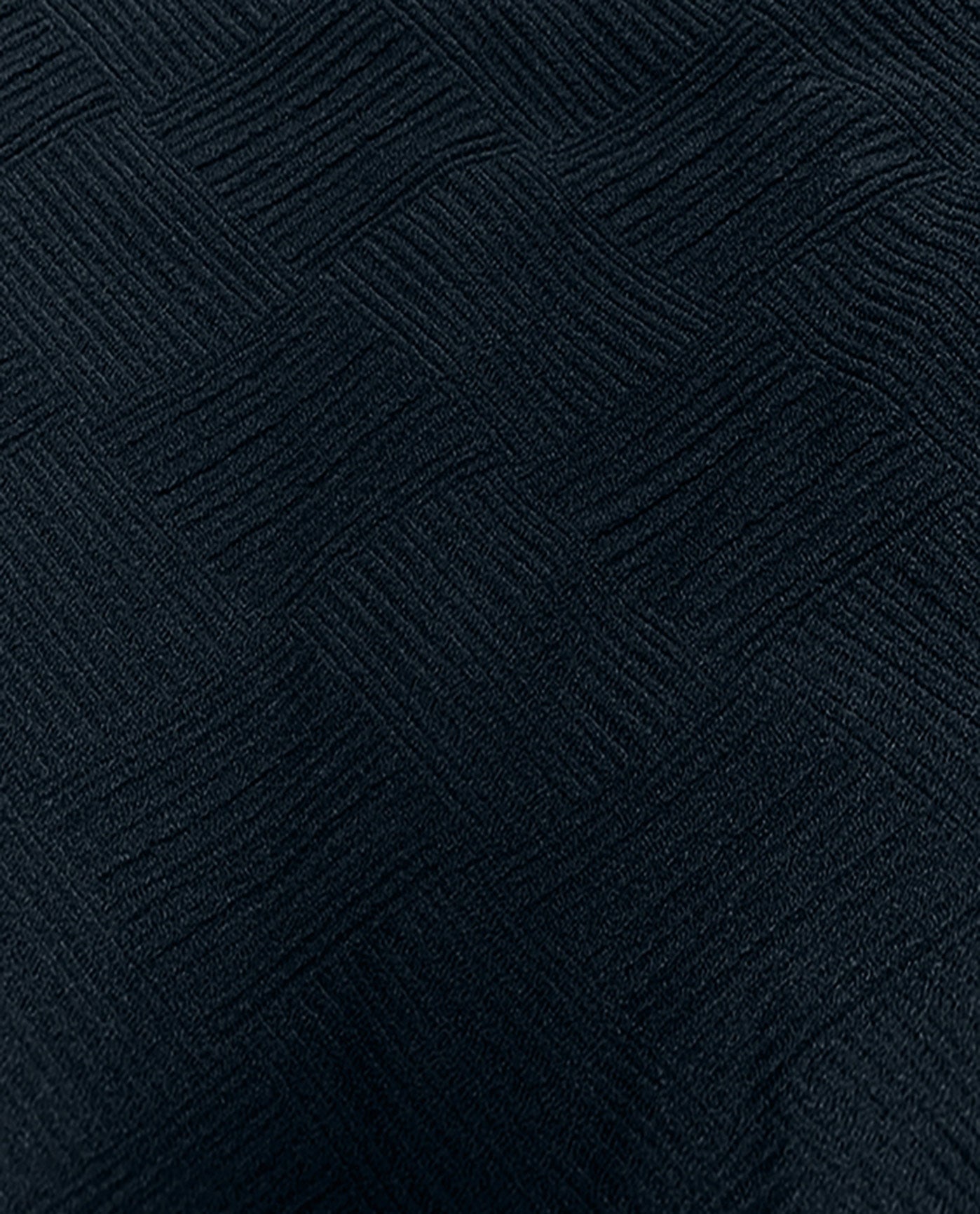 FABRIC SWATCH VIEW OF CHLORINE RESISTANT AQUAMORE SOLID SIGNATURE TEXTURED SCOOP NECK ONE PIECE SWIMSUIT | 001 AQS SIGNATURE BLACK
