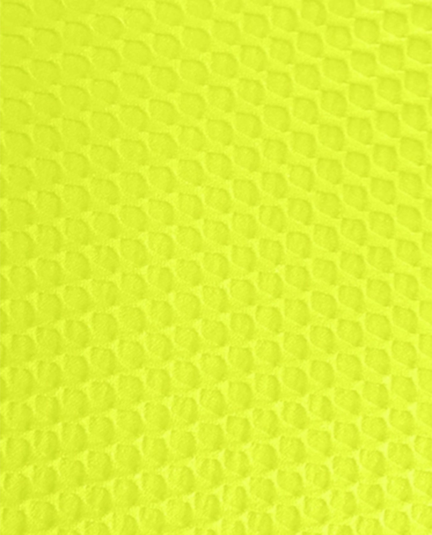 FABRIC SWATCH VIEW OF CHLORINE RESISTANT AQUAMORE COLOR BLOCK TEXTURED SCOOP NECK ONE PIECE SWIMSUIT | 602 AQT TEXTURED CHARTREUSE