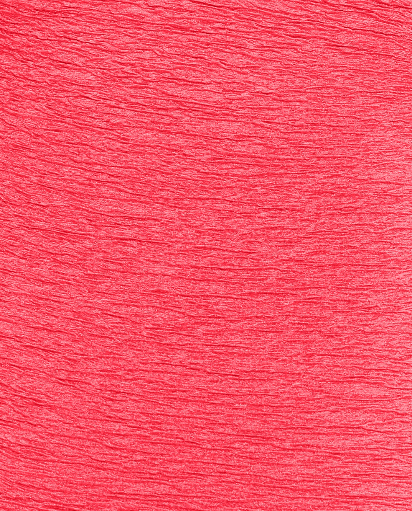 FABRIC DETAIL VIEW OF CHLORINE RESISTANT KRINKLE TEXTURED SOLID TWIST FRONT ONE PIECE | KRINKLE GERANIUM