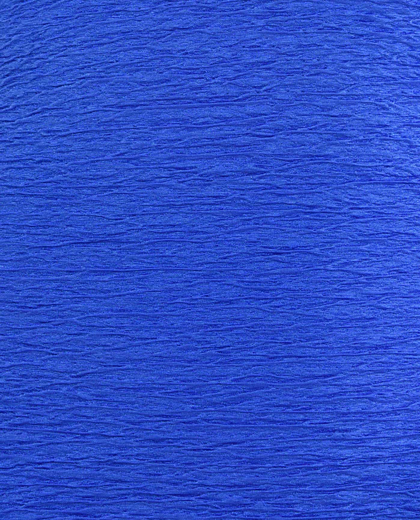 FABRIC SWATCH VIEW OF CHLORINE RESISTANT KRINKLE TEXTURED COLOR BLOCK TWIST FRONT PLUS SIZE ONE PIECE | KRINKLE PERIWINKLE