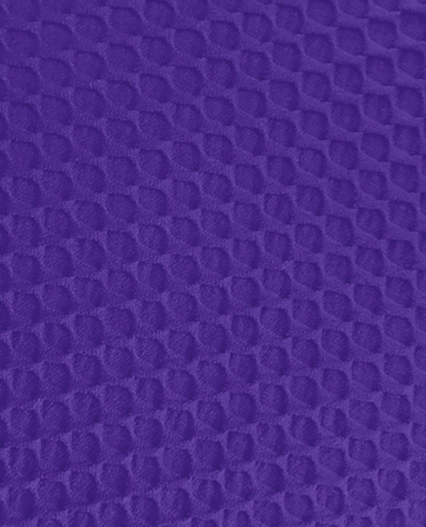 FABRIC SWATCH VIEW OF CHLORINE RESISTANT AQUAMORE COLOR BLOCK TEXTURED SCOOP NECK PLUS SIZE SWIMSUIT | 057 AQT TEXTURED PURPLE