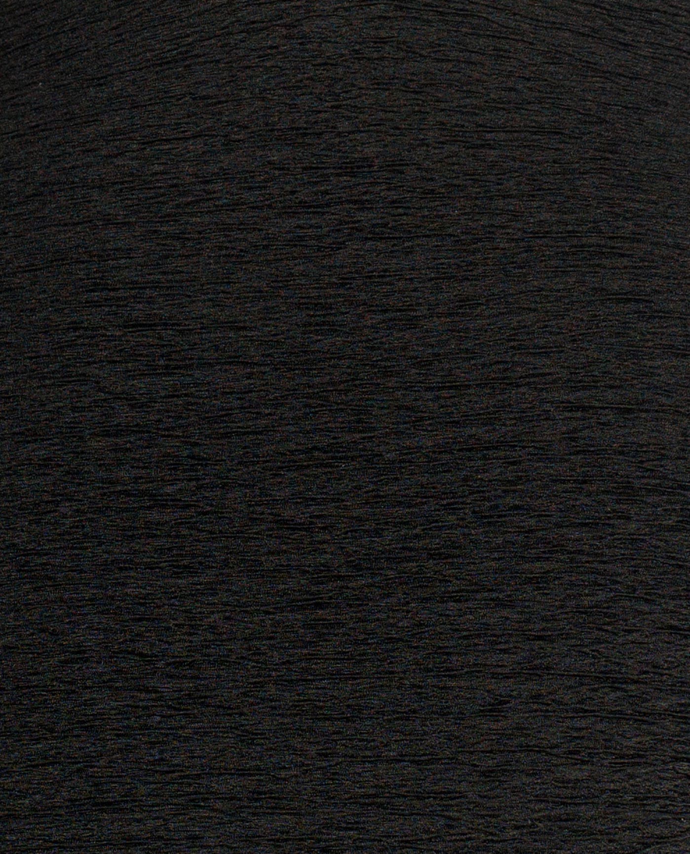 FABRIC SWATCH VIEW OF CHLORINE RESISTANT KRINKLE TEXTURED SOLID SURPLICE TANKINI SET | KRINKLE BLACK 2023