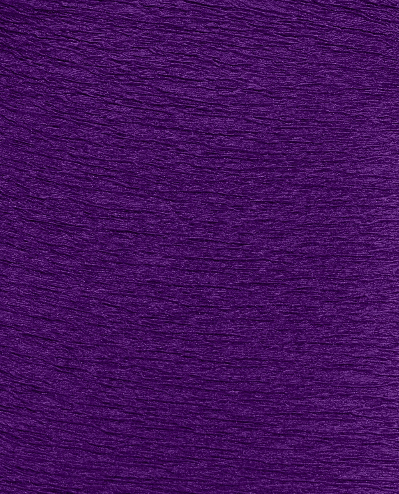 FABRIC SWATCH VIEW OF CHLORINE RESISTANT KRINKLE TEXTURED SOLID MOCK SURPLICE ONE PIECE | KRINKLE ACAI PURPLE