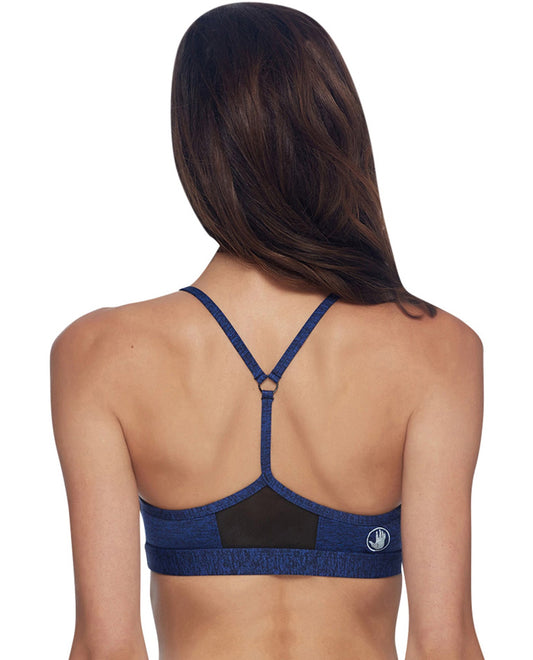 BACK OF BODY GLOVE SPORT AXIS LIGHT IMPACT SPORTS BRA | BGS MIDNIGHT