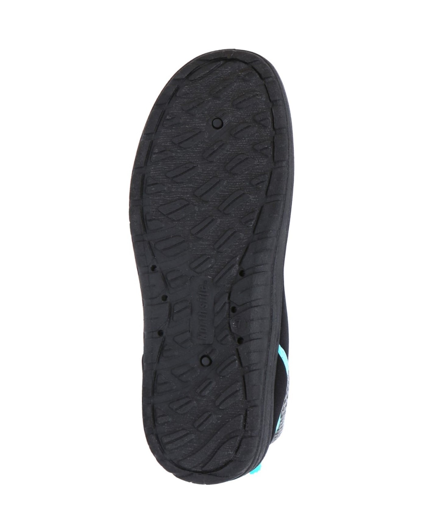BOTTOM OF NORTHSIDE BRILLE 3.0 WOMEN'S WATER SHOES | BLACK AND TURQUOISE