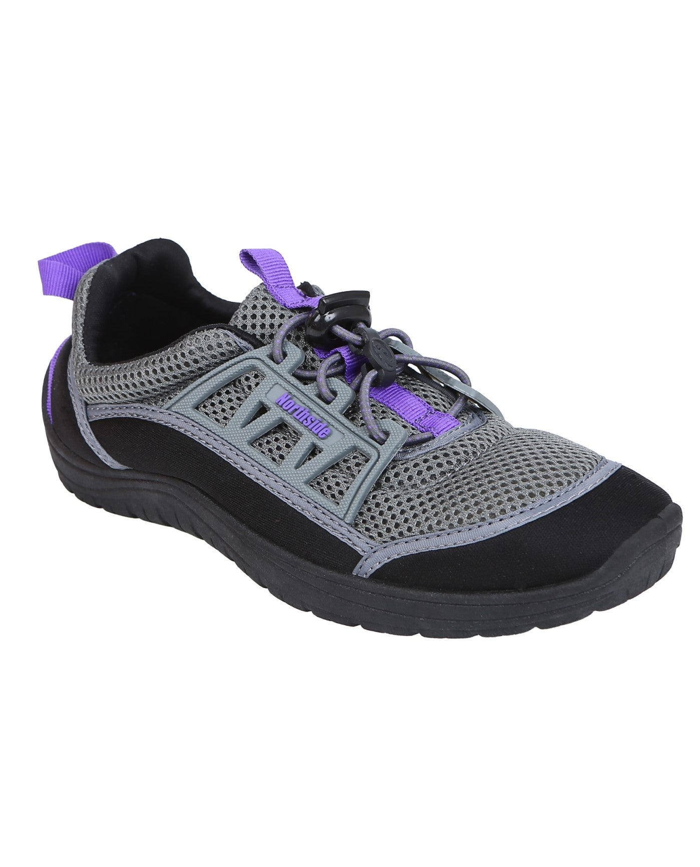 FRONT OF NORTHSIDE BRILLE 3.0 WOMEN'S WATER SHOES | DARK GREY