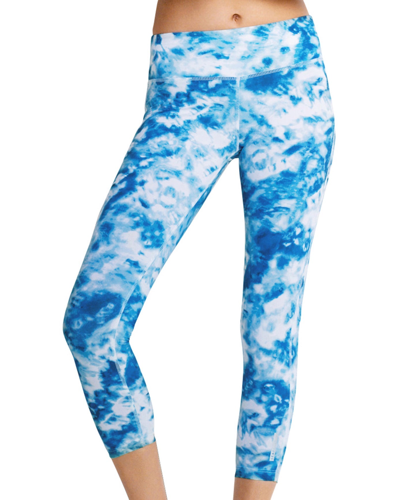 FRONT OF SEAFOLLY ACTIVE LEGGING | SEA CARIBBEAN INK