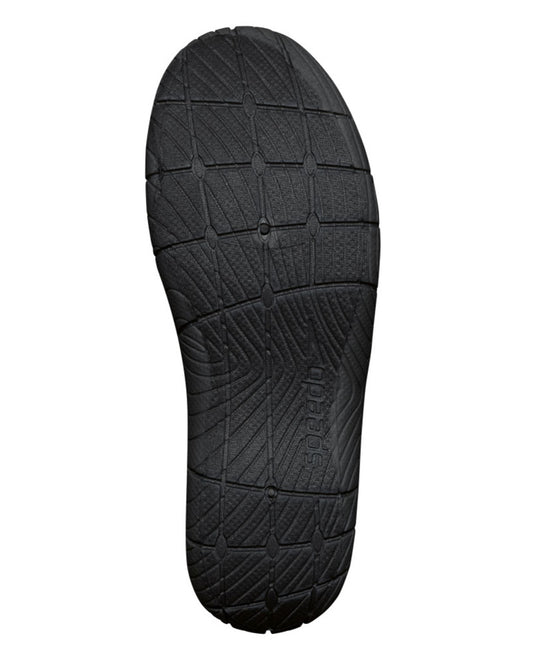 BACK OF SPEEDO BLACK WOMEN'S SURFWALKER PRO 3.0 WATER SHOES | 650 SPEEDO BLACK