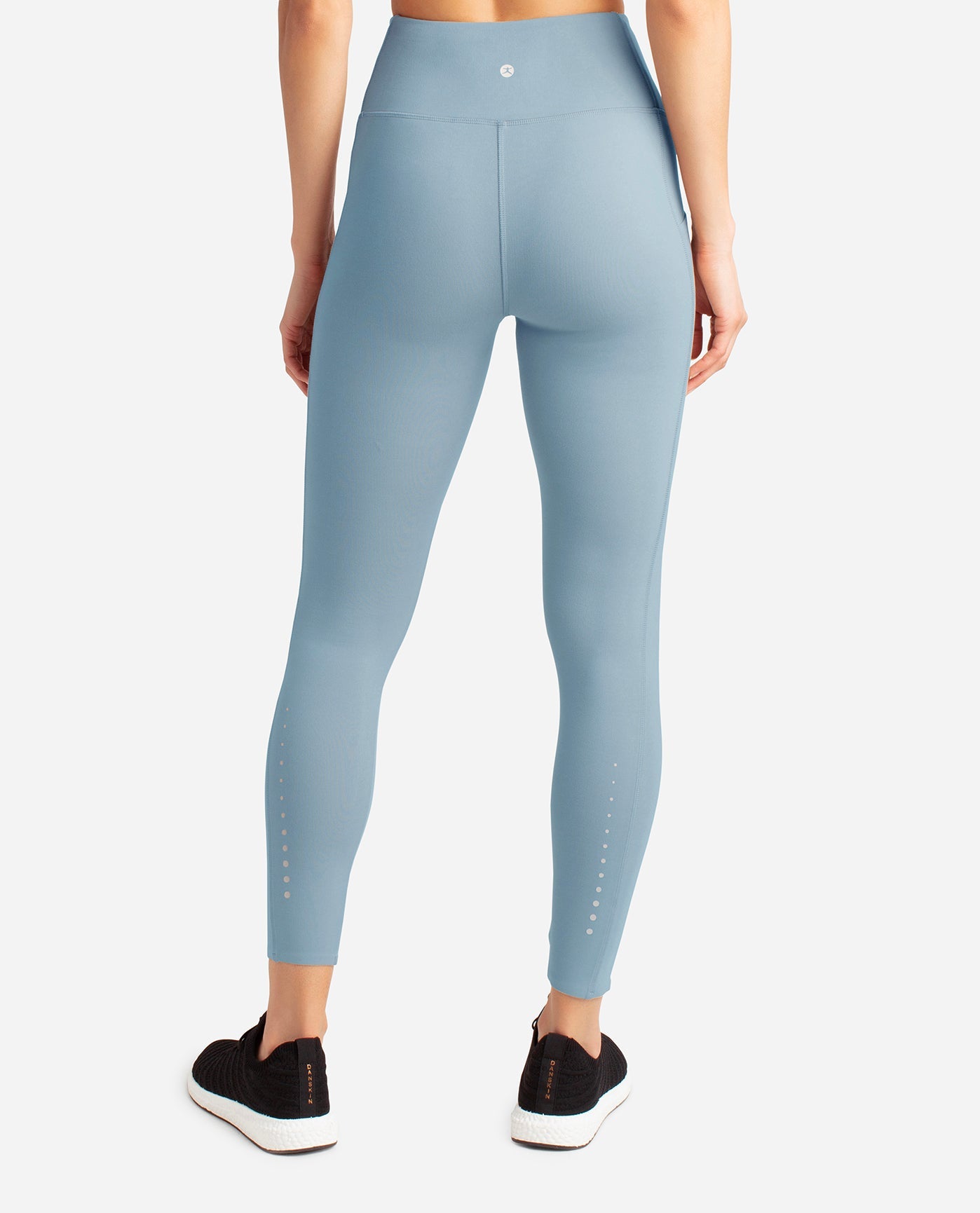 BACK OF DANSKIN PACESETTER 7/8 LEGGING | DSK NEBULA