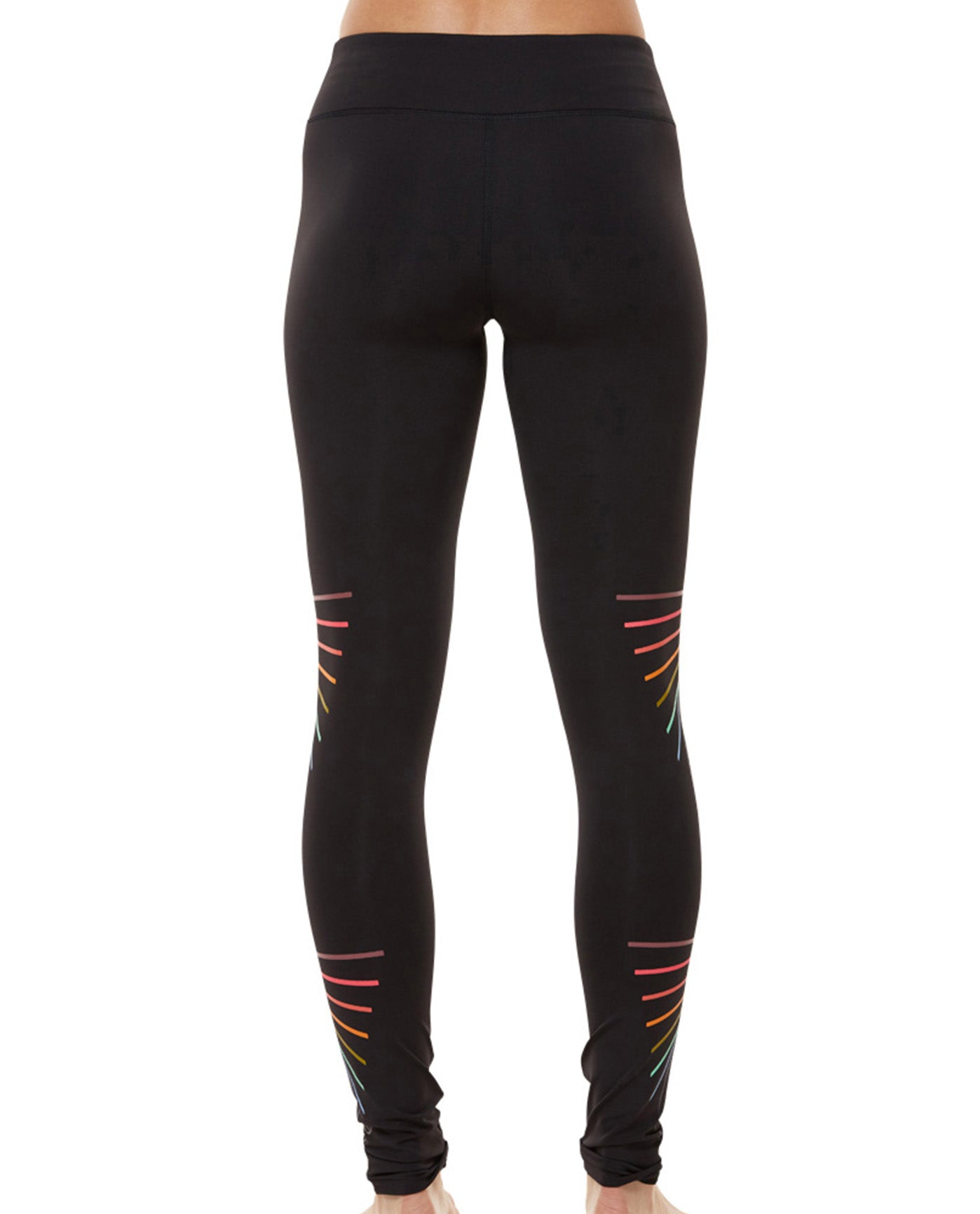 BACK OF SHAPE VORTEX LEGGING | SHA BLACK