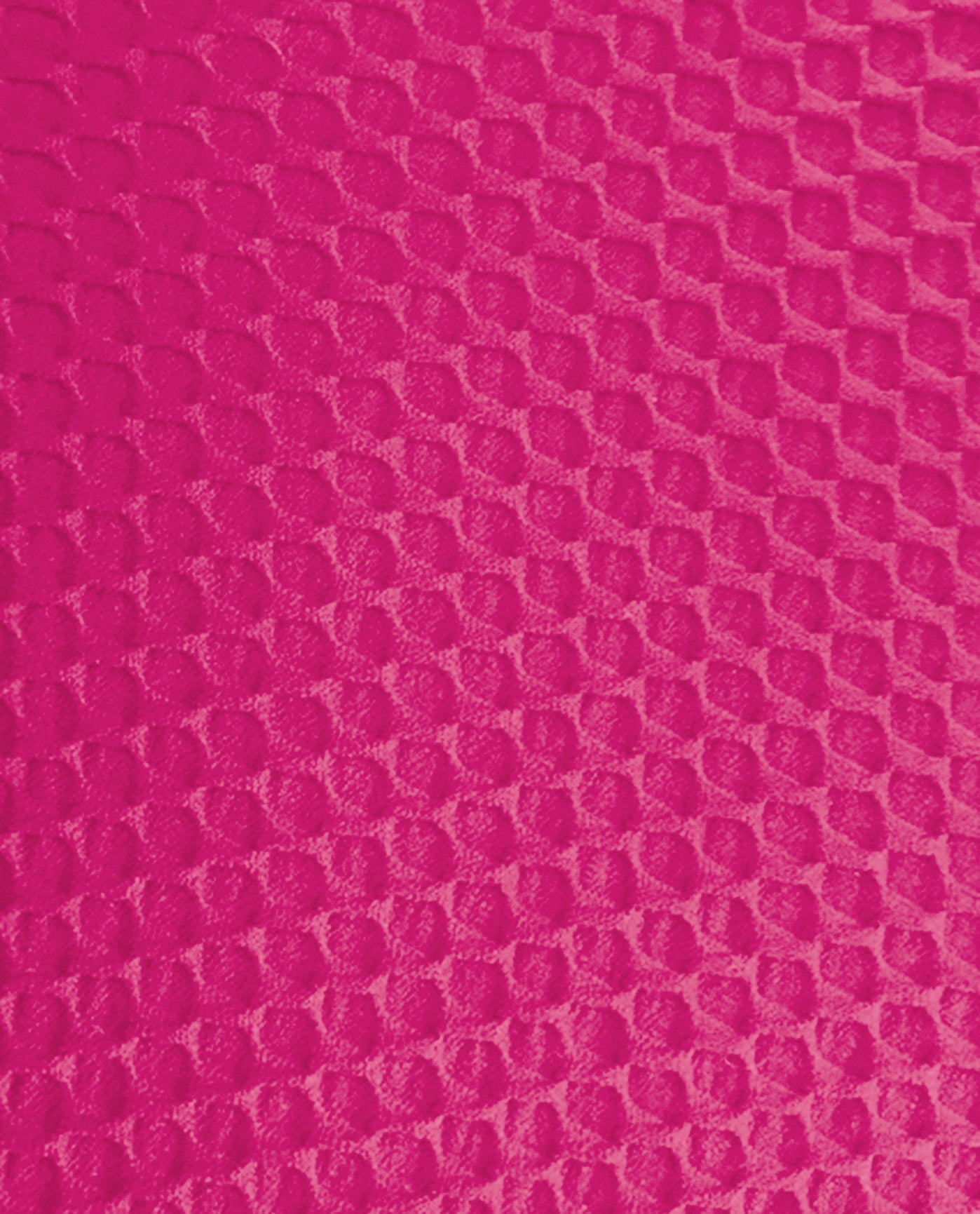 Fabric Detail of Chlorine Resistant Aquamore Pink Solid Textured Scoop Neck One Piece Swimsuit | 509 AQT TEXTURED PINK