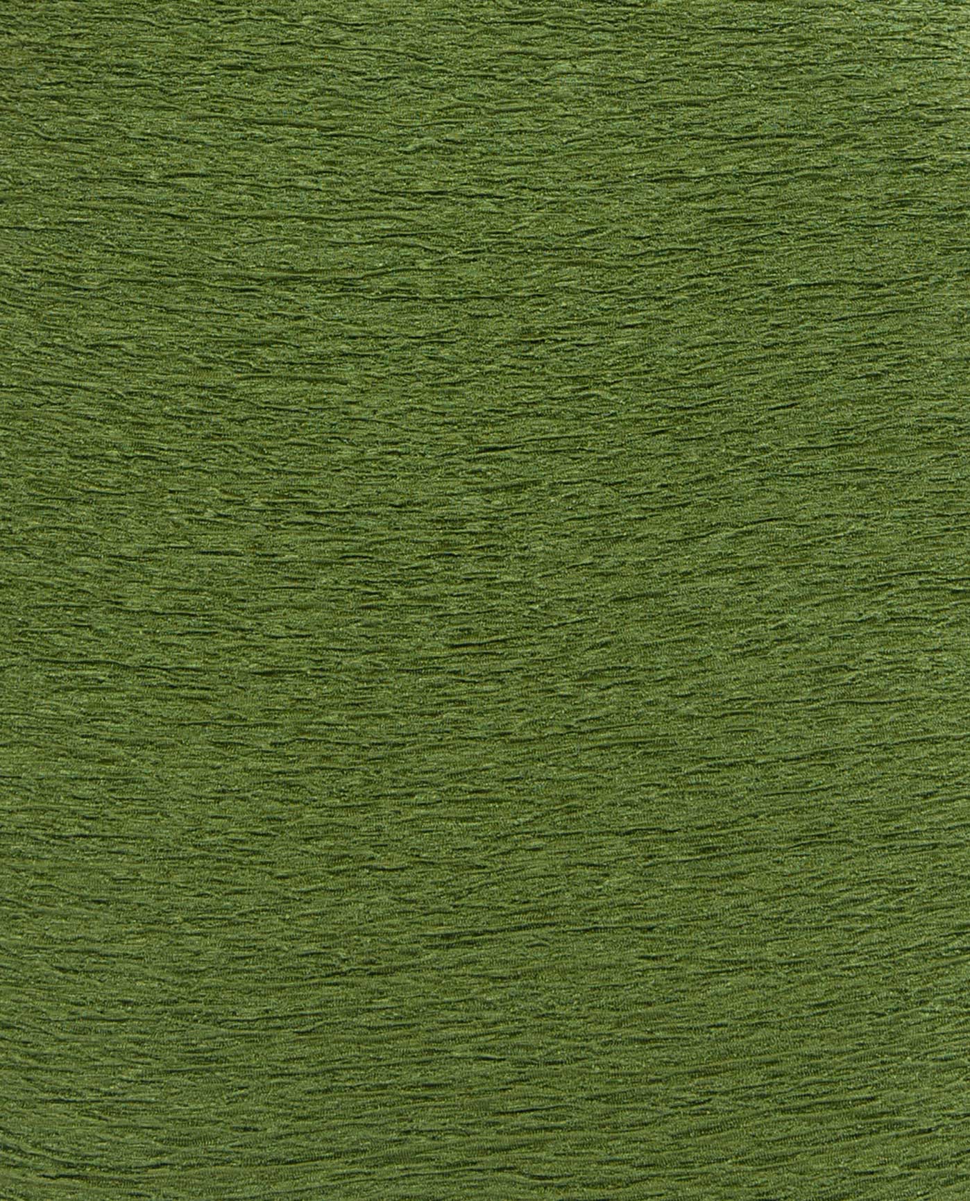 FABRIC SWATCH VIEW OF CHLORINE RESISTANT KRINKLE TEXTURED SOLID SHIRRED ONE PIECE | KRINKLE OLIVE
