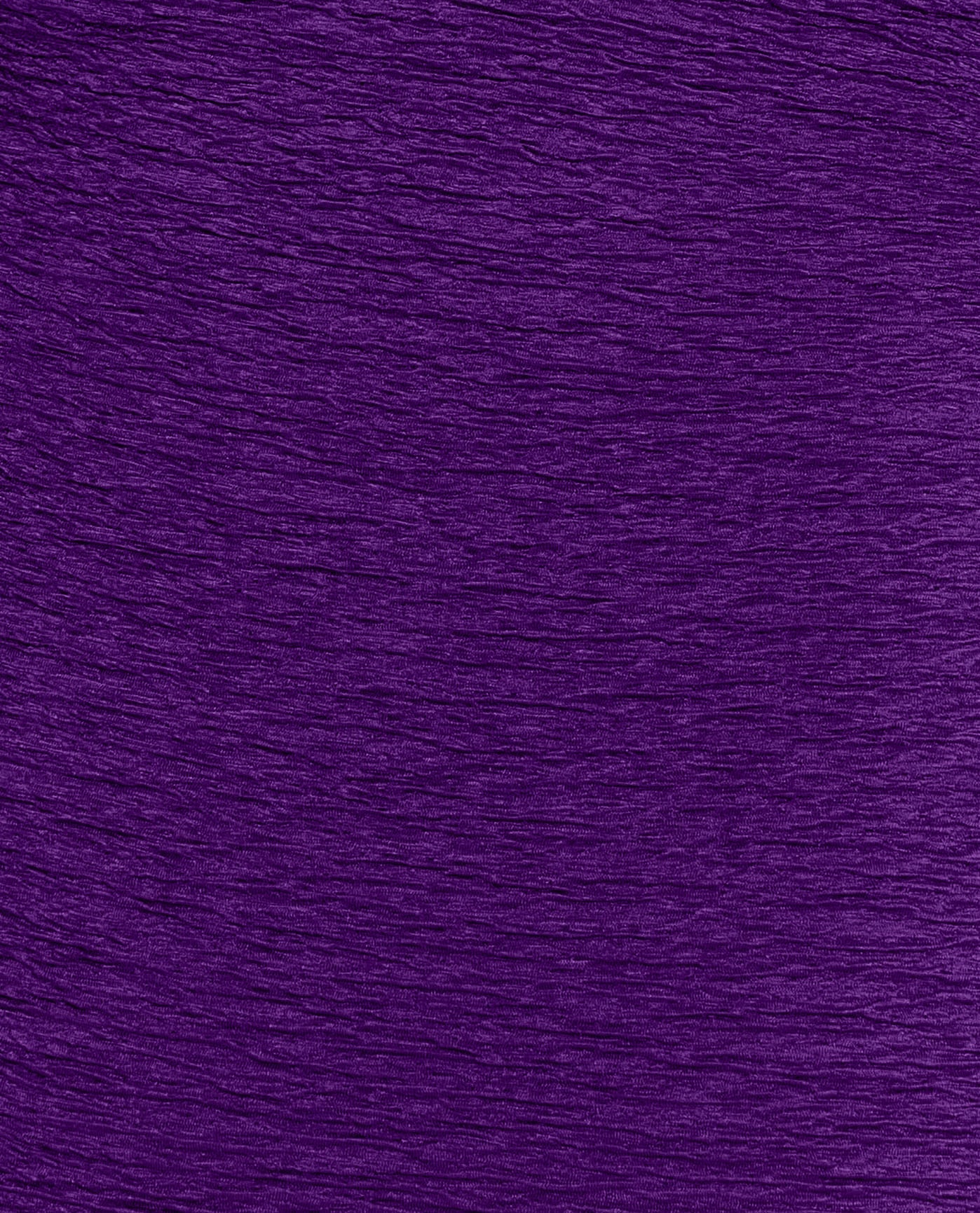 FABRIC SWATCH VIEW OF CHLORINE RESISTANT KRINKLE TEXTURED SOLID EMPIRE MIO PLUS SIZE ONE PIECE | KRINKLE ACAI PURPLE